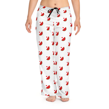 Charming Watermelon Print Women's Pajama Pants – Perfect for Relaxation and Sleepwear