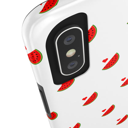 Vibrant Watermelon Tough Phone Case – Stylish Protection for Summer Vibes