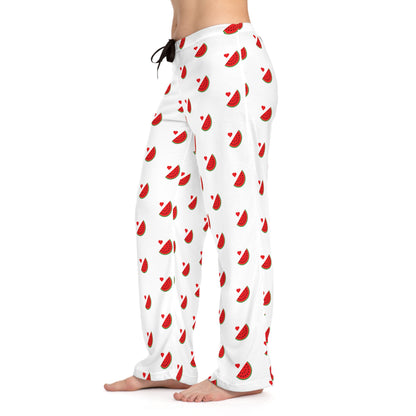 Charming Watermelon Print Women's Pajama Pants – Perfect for Relaxation and Sleepwear