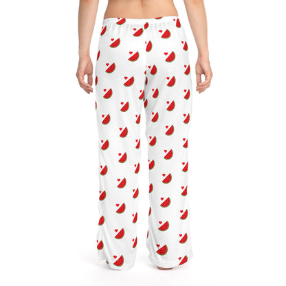 Charming Watermelon Print Women's Pajama Pants – Perfect for Relaxation and Sleepwear