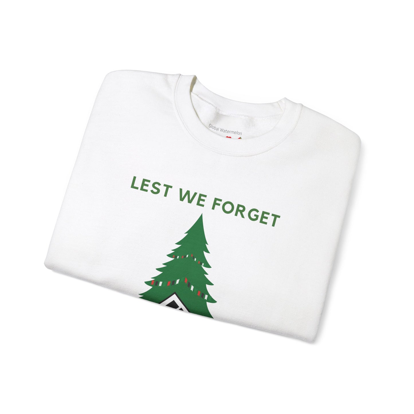 Lest We Forget Heavy Blend™ Crewneck Sweatshirt – Cozy Comfort with a Purpose (unisex)